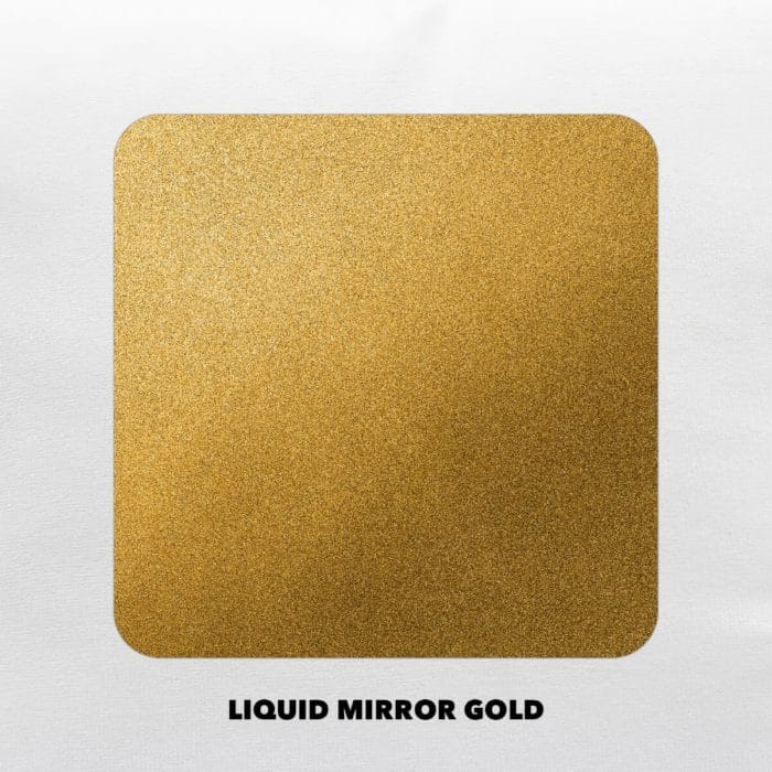 Liquid Mirror Gold Metallic Transfer